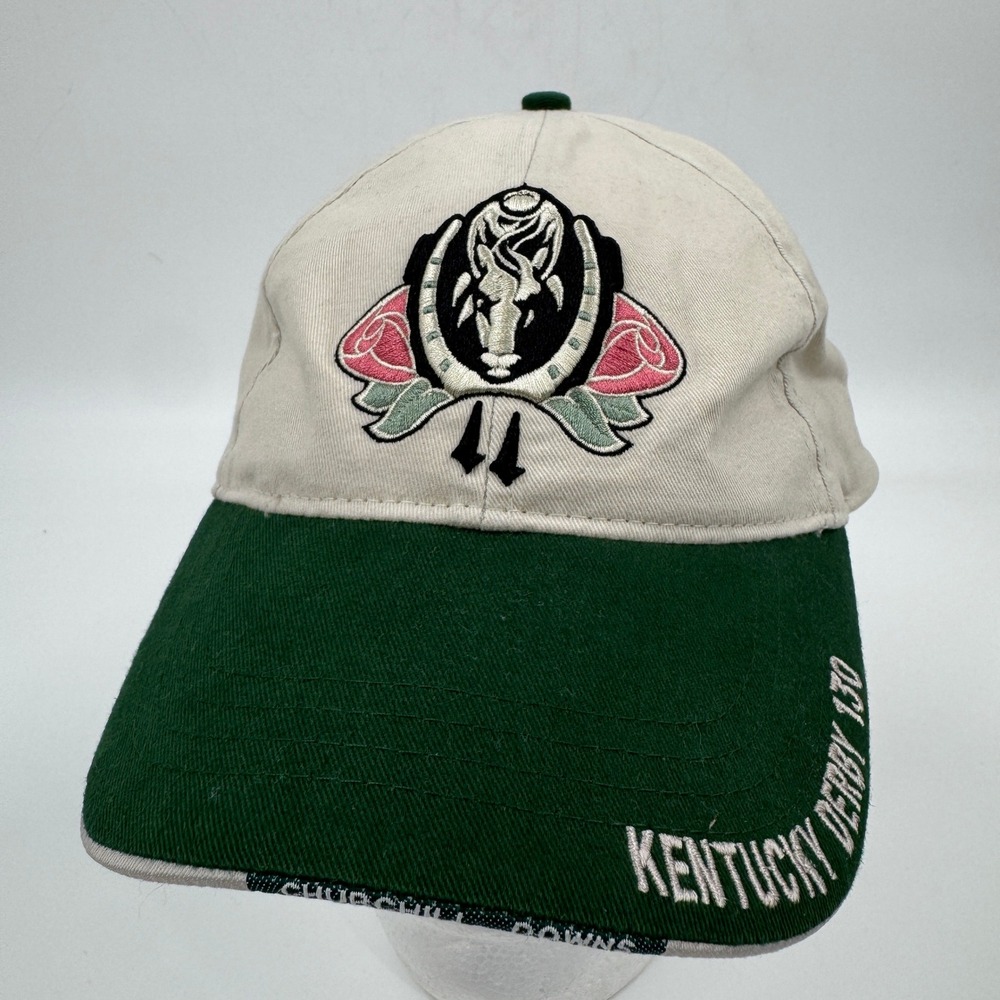 Kentucky Derby 130 Hat Churchill Downs May 1 2004 Tan Green All Pro Cap